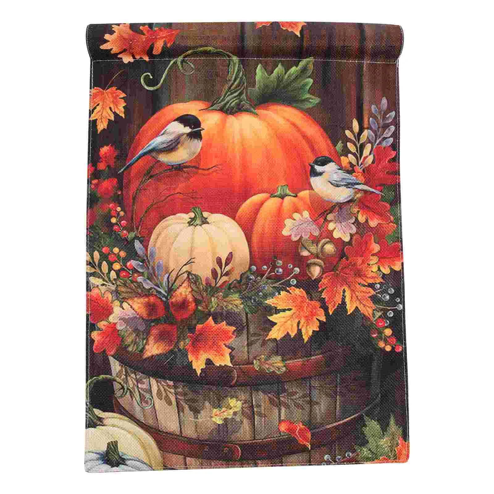 Flag Garden Thanksgiving Yard Pumpkin Signhanging Door Welcome Fall Flags Decoration Front Porch Banner Sided Double Outdoor
Flag Garden Thanksgiving Yard Pumpkin Signhanging Door Welcome Fall Flags Decoration Front Porch Banner Sided Double Outdoor