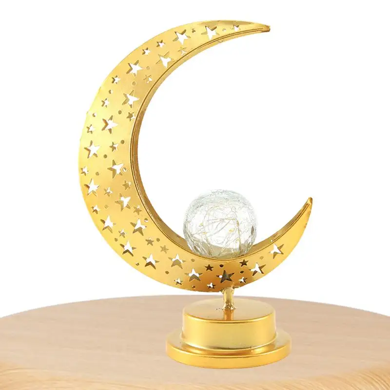 Lunar Moon Lamp Small Night Light Table Lamps Battery Operated LED Lantern Golden Eid Crafts For Outdoor Tabletop Decor Bedroom
Lunar Moon Lamp Small Night Light Table Lamps Battery Operated LED Lantern Golden Eid Crafts For Outdoor Tabletop Decor Bedroom