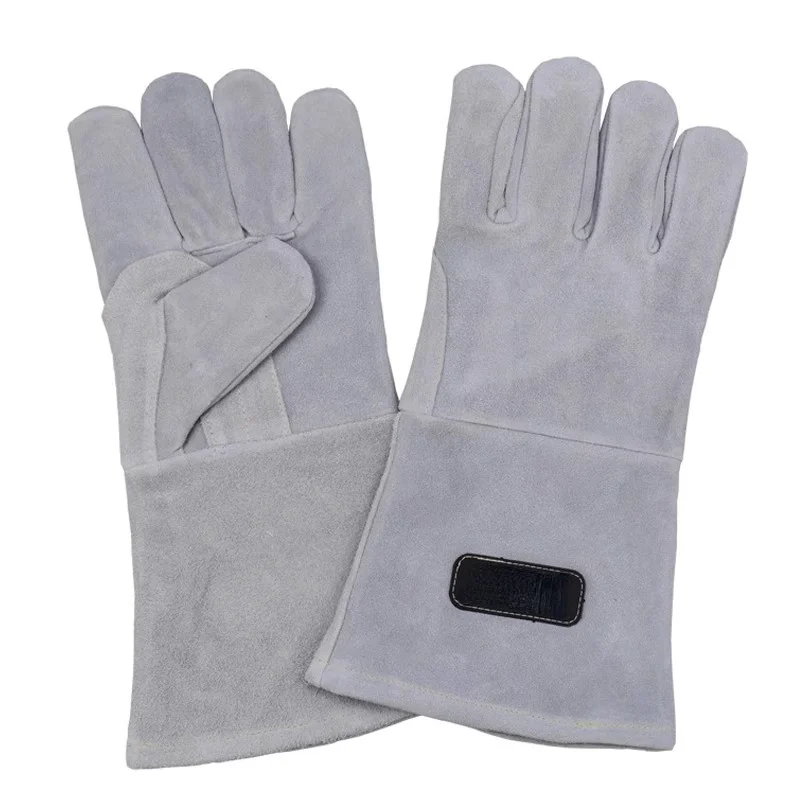 Horticultural Welding Wood Stove Work Gloves Heat Resistant Cowhide Leather Welding Gloves
Horticultural Welding Wood Stove Work Gloves Heat Resistant Cowhide Leather Welding Gloves