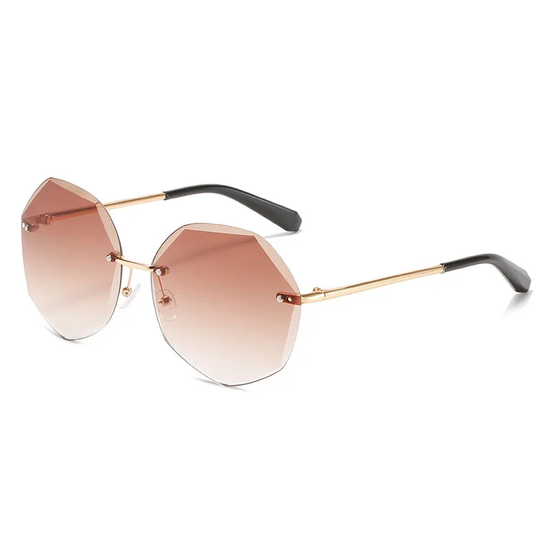 Fashion Women Rimless Sunglasses Luxury Brand Designer Vintage Ladies Round Sun Glasses Retro Shades Eyewear Oculos de sol
Fashion Women Rimless Sunglasses Luxury Brand Designer Vintage Ladies Round Sun Glasses Retro Shades Eyewear Oculos de sol