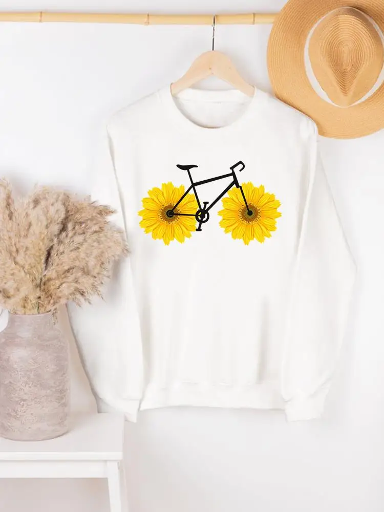 Bike Flower Trend Love Woman Autumn Spring Print Female Pullovers Women Clothing Ladies Hoodies Casual Graphic Sweatshirts
Bike Flower Trend Love Woman Autumn Spring Print Female Pullovers Women Clothing Ladies Hoodies Casual Graphic Sweatshirts
