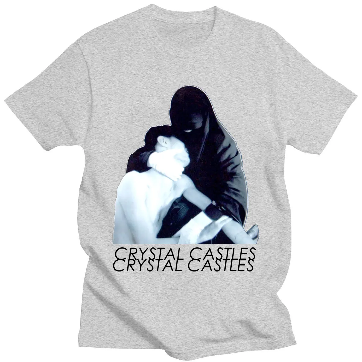 Crystal Castles Men's Woem's Burka Loose T-shirt Black Summer Short Sleeve Tee Shirts Plus Size Top T Shirt Oversized Streetwear
Crystal Castles Men's Woem's Burka Loose T-shirt Black Summer Short Sleeve Tee Shirts Plus Size Top T Shirt Oversized Streetwear