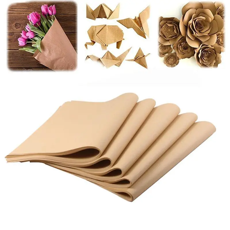 5PCS Florist Materials Craft Supplies Gift Packing Flower Wrapping Paper Kraft Paper
5PCS Florist Materials Craft Supplies Gift Packing Flower Wrapping Paper Kraft Paper