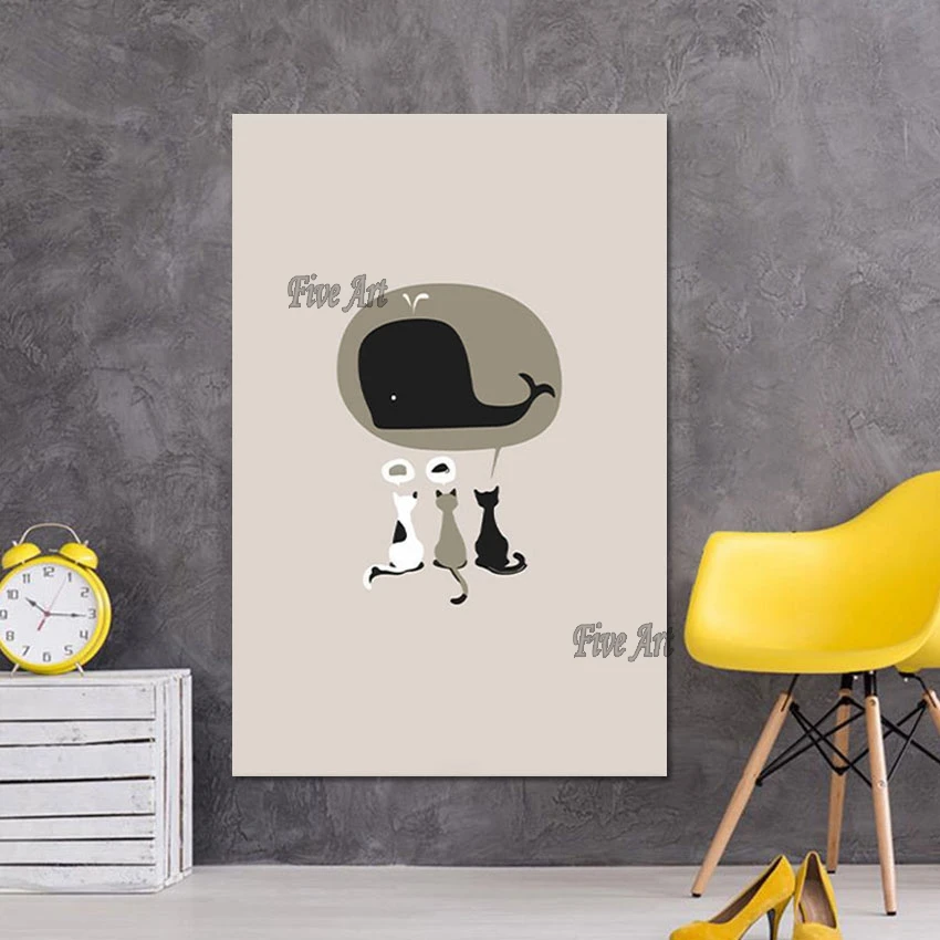 Abstract Wall Art Cheap Canvas Decor 3d Cute Animal Cartoon Pictures Frameless Design Three Little Kittens Hand Painted Artwork
Abstract Wall Art Cheap Canvas Decor 3d Cute Animal Cartoon Pictures Frameless Design Three Little Kittens Hand Painted Artwork
