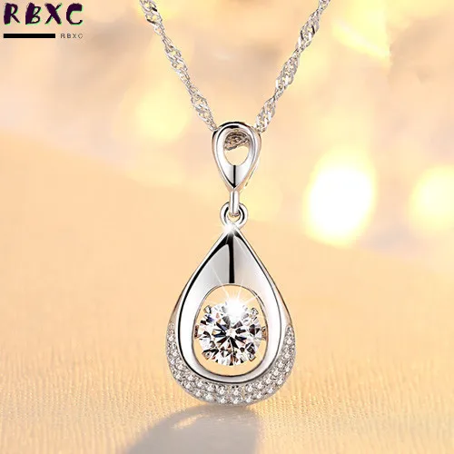 RBXC Original Water Drop Pendant Necklaces For Women 40CM/45CM Clavicle Chain Choker Tibetan Silver S925 Jewelry Girl
RBXC Original Water Drop Pendant Necklaces For Women 40CM/45CM Clavicle Chain Choker Tibetan Silver S925 Jewelry Girl