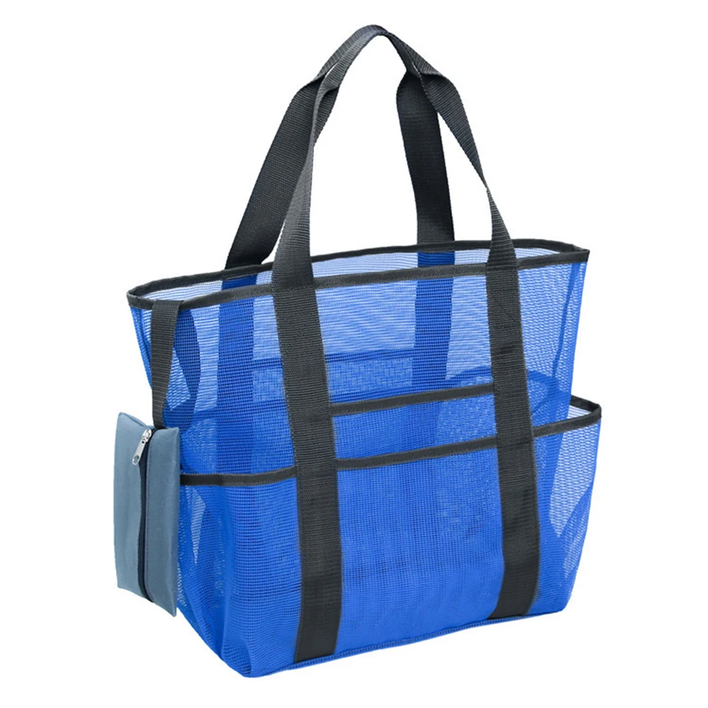 Mesh Bag Net Foldable Lightweight Holiday Shopping Large Capacity Toy Storage Sand Away For Family Swimming Pool With Pockets
Mesh Bag Net Foldable Lightweight Holiday Shopping Large Capacity Toy Storage Sand Away For Family Swimming Pool With Pockets