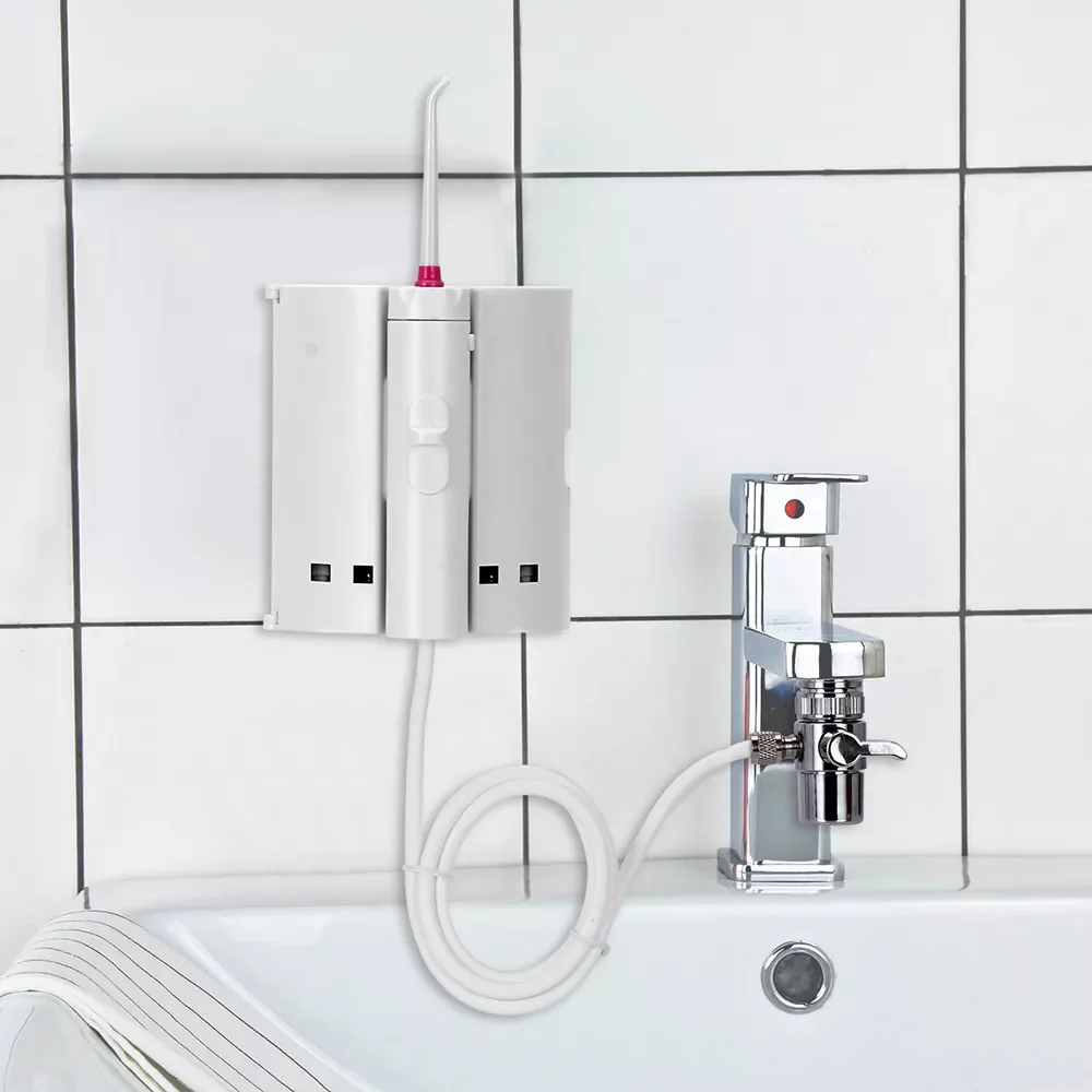 10 Tips Faucet Oral Irrigator Portable Water Dental Flosser Mouth Wash Water Pick Jet Dental Irrigator For Teeth Cleaning
10 Tips Faucet Oral Irrigator Portable Water Dental Flosser Mouth Wash Water Pick Jet Dental Irrigator For Teeth Cleaning