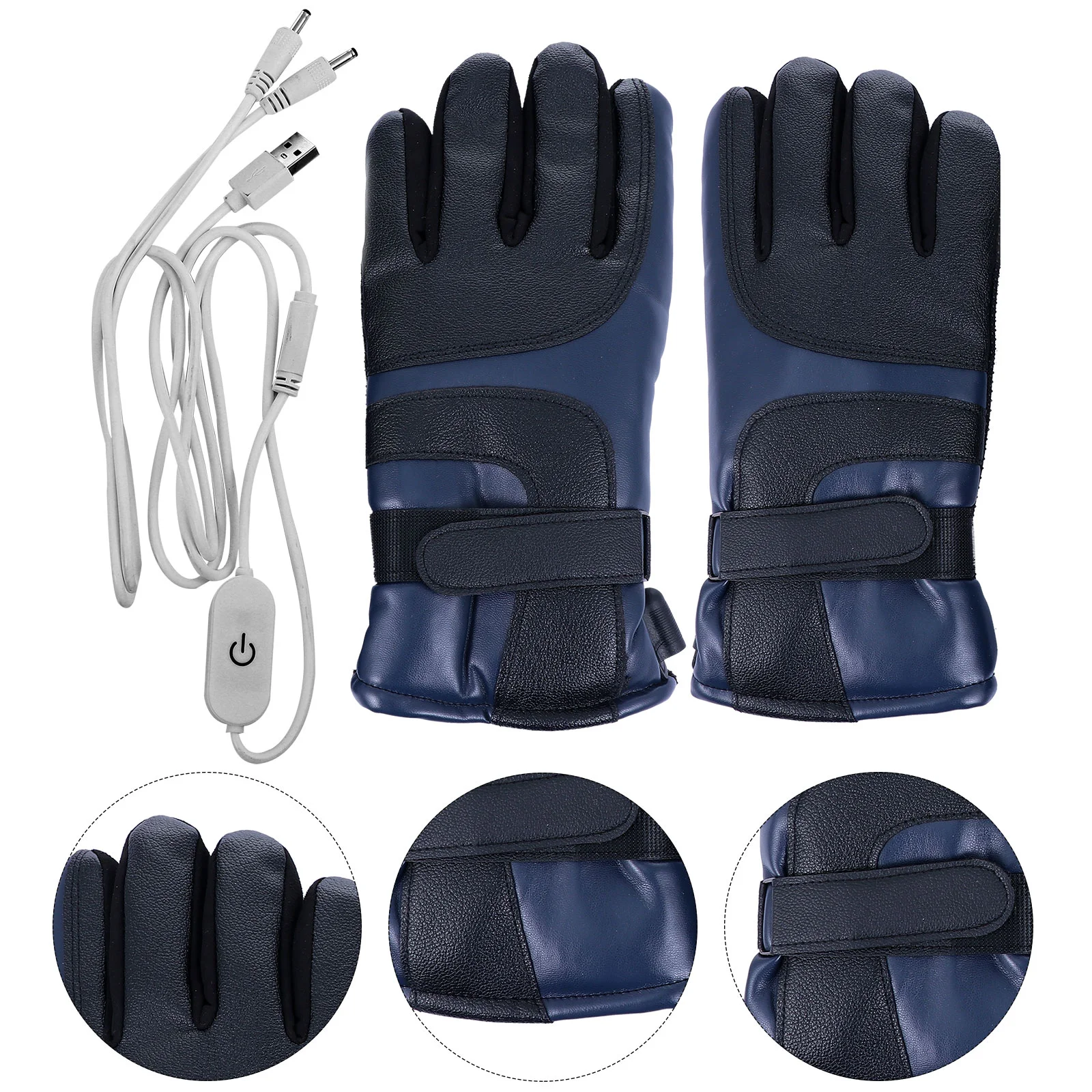 Gloves Usb Heating Heated Electric Adjustable Temperature Thermostatic Four Winter Cycling Warm
Gloves Usb Heating Heated Electric Adjustable Temperature Thermostatic Four Winter Cycling Warm
