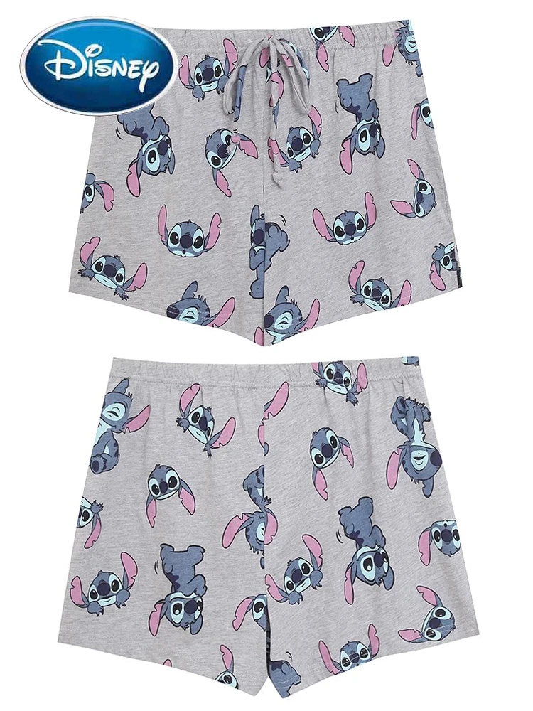Disney Sweet Stitch Little Monster Cartoon Print Casual Women Tied Bow High Waist Sports Yoga Jogging Short Pants Safety Shorts
Disney Sweet Stitch Little Monster Cartoon Print Casual Women Tied Bow High Waist Sports Yoga Jogging Short Pants Safety Shorts