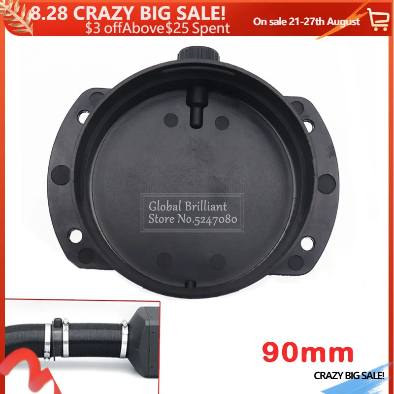 90mm Car Diesel Heater Exhaust Connector Branch Regulating Valve For Air Diesel Parking Heater Air Vent Outlet
90mm Car Diesel Heater Exhaust Connector Branch Regulating Valve For Air Diesel Parking Heater Air Vent Outlet