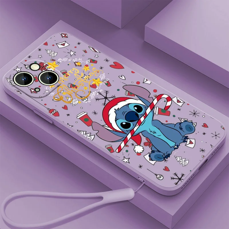Disney Christmas Stitch Phone Case For iPhone iPhone 14 13 12 11 Pro Max mini XR XS X 8 7 6S 6 Plus Liquid Rope Cover Soft Back
Disney Christmas Stitch Phone Case For iPhone iPhone 14 13 12 11 Pro Max mini XR XS X 8 7 6S 6 Plus Liquid Rope Cover Soft Back