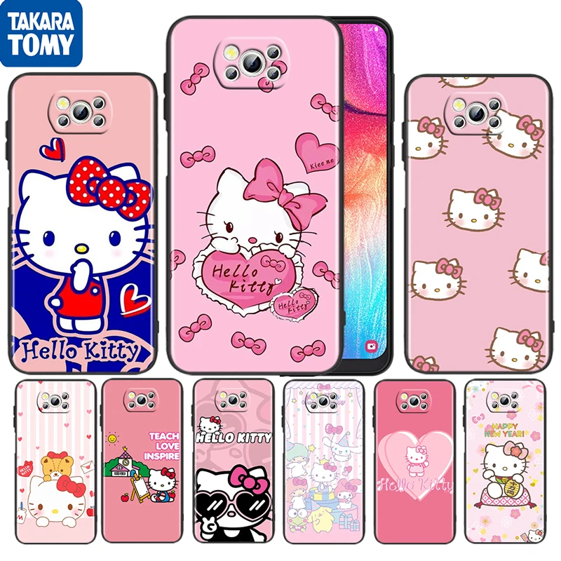 Anime Girls Hello Kitty For Xiaomi Poco M4 X3 F3 GT NFC M3 C3 M2 F2 F1 X2 Pro Mi Mix3 Black Phone Case Fundas Coque Capa Cover
Anime Girls Hello Kitty For Xiaomi Poco M4 X3 F3 GT NFC M3 C3 M2 F2 F1 X2 Pro Mi Mix3 Black Phone Case Fundas Coque Capa Cover