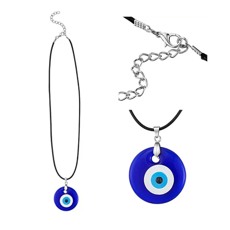 25mm 30mm 40mm Ceramics Blue Turkish Evil Eye Pendant Necklace For Women Men Mother Father Family Member Gift Protection Jewelry
25mm 30mm 40mm Ceramics Blue Turkish Evil Eye Pendant Necklace For Women Men Mother Father Family Member Gift Protection Jewelry