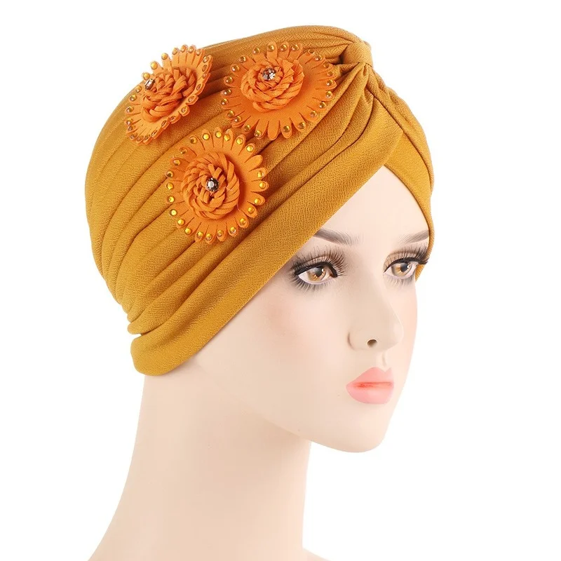 KepaHoo Elegant Diamond Flowers Turbans For Women Pleated Muslim Headscarf Bonnet Breathable Summer Turban Caps Ready to Wear
KepaHoo Elegant Diamond Flowers Turbans For Women Pleated Muslim Headscarf Bonnet Breathable Summer Turban Caps Ready to Wear
