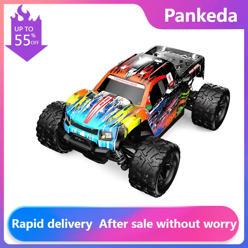 RCtown 40+MPH 1/18 Scale RC Car 2.4G 4WD High Speed Fast Remote Controlled Large HS RC Car Toys for Kid's Gift monster truck
RCtown 40+MPH 1/18 Scale RC Car 2.4G 4WD High Speed Fast Remote Controlled Large HS RC Car Toys for Kid's Gift monster truck