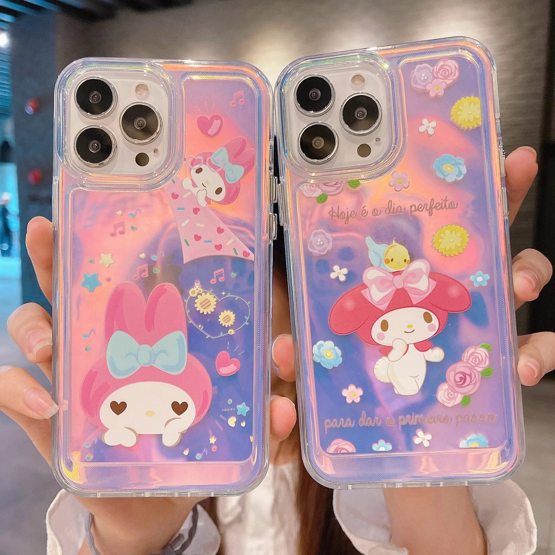 Laser Cartoon Melody Phone Case Cover for IPhone 7 8 Plus 11 12 13 Pro X XR XS Max Shockproof Case for IPhone 13 Cases
Laser Cartoon Melody Phone Case Cover for IPhone 7 8 Plus 11 12 13 Pro X XR XS Max Shockproof Case for IPhone 13 Cases