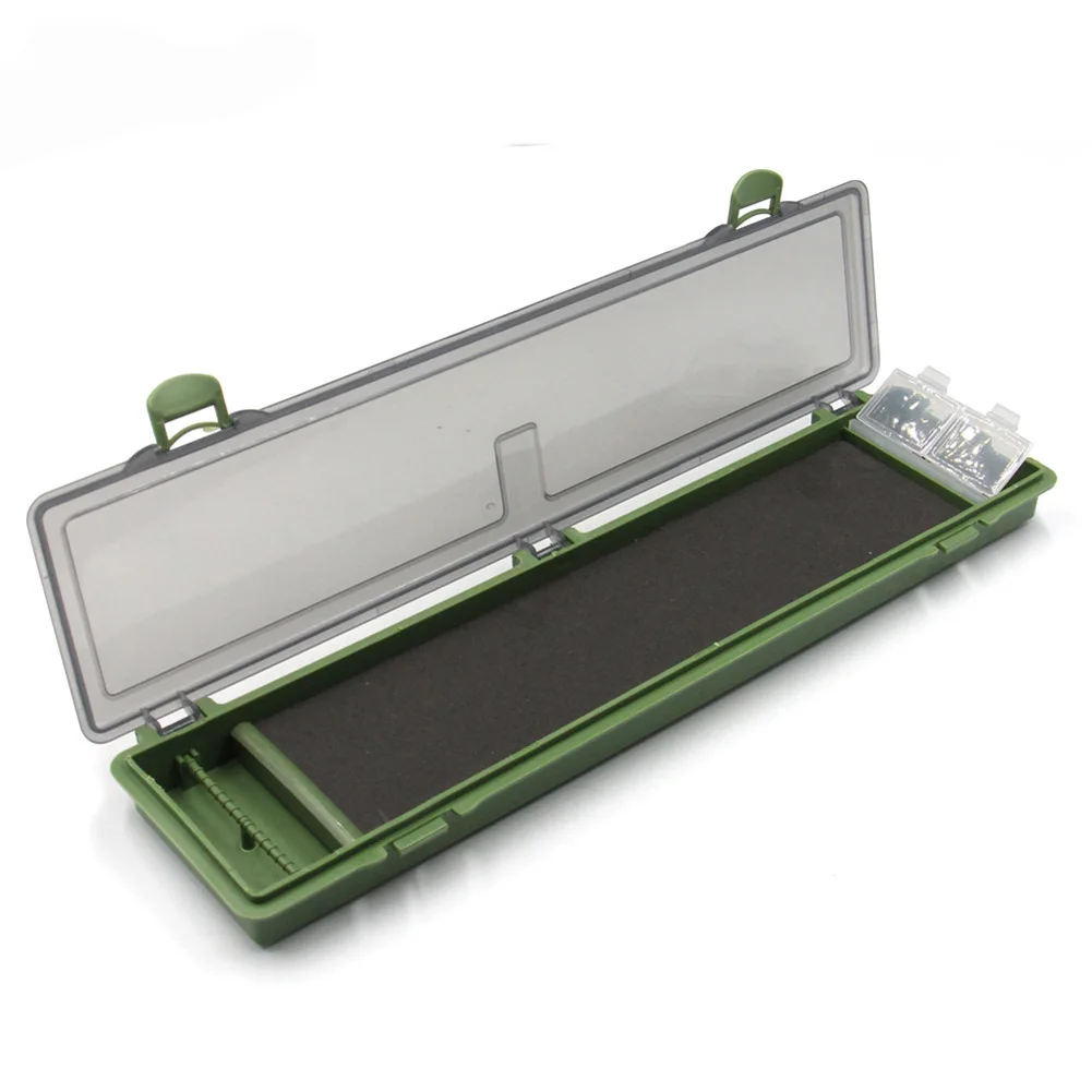 15pcs Pins With Carp Fishing Hair Rig Fish Tackle Box Waterproof Detachable Hold Rigs Storage Case Dustproof Pesca Iscas Tools
15pcs Pins With Carp Fishing Hair Rig Fish Tackle Box Waterproof Detachable Hold Rigs Storage Case Dustproof Pesca Iscas Tools