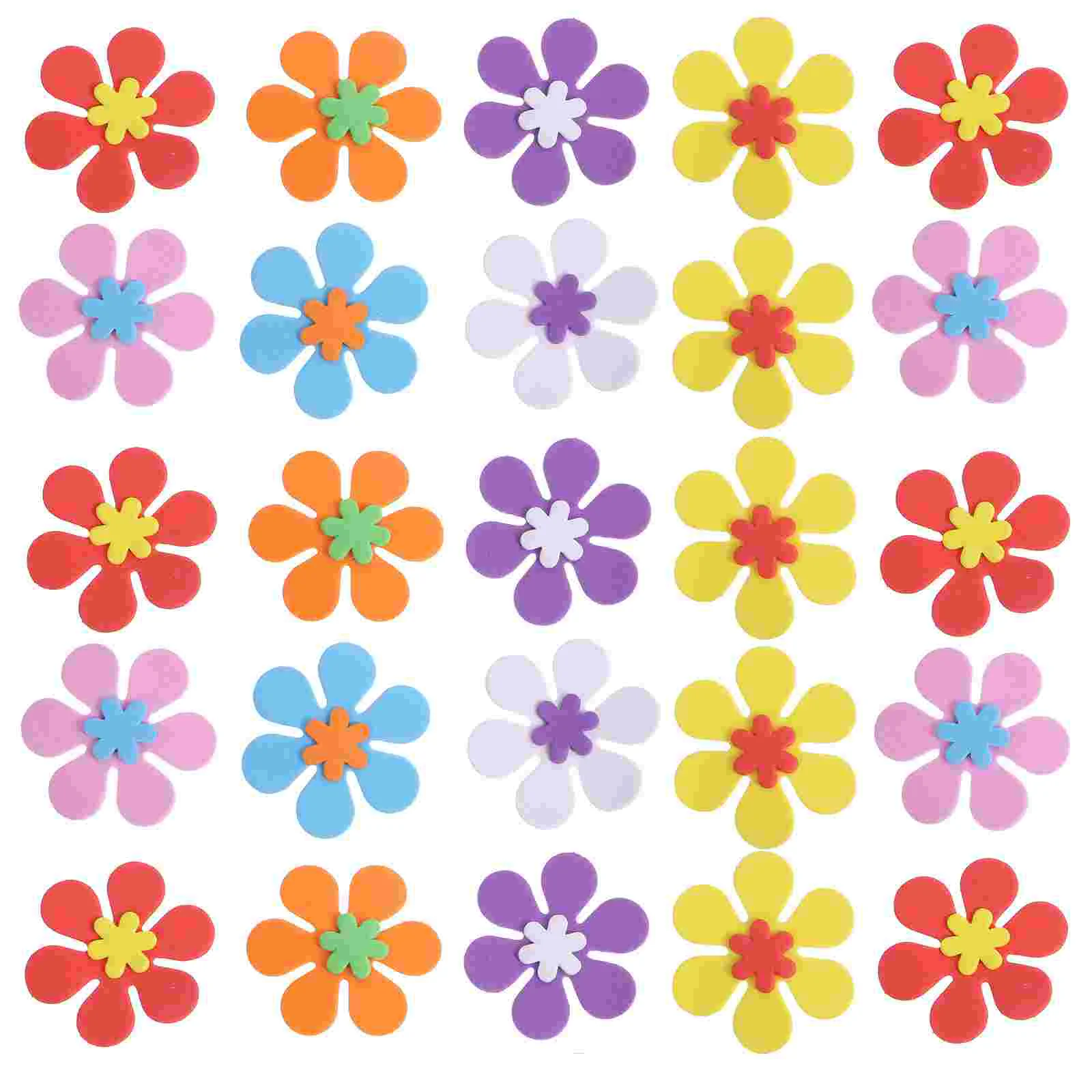 200pcs Flower Shapes Sticker Funny Creative Portable Practical Self-adhesive Sticker EVA Crafts Stickers Crafts Arts Sticker
200pcs Flower Shapes Sticker Funny Creative Portable Practical Self-adhesive Sticker EVA Crafts Stickers Crafts Arts Sticker