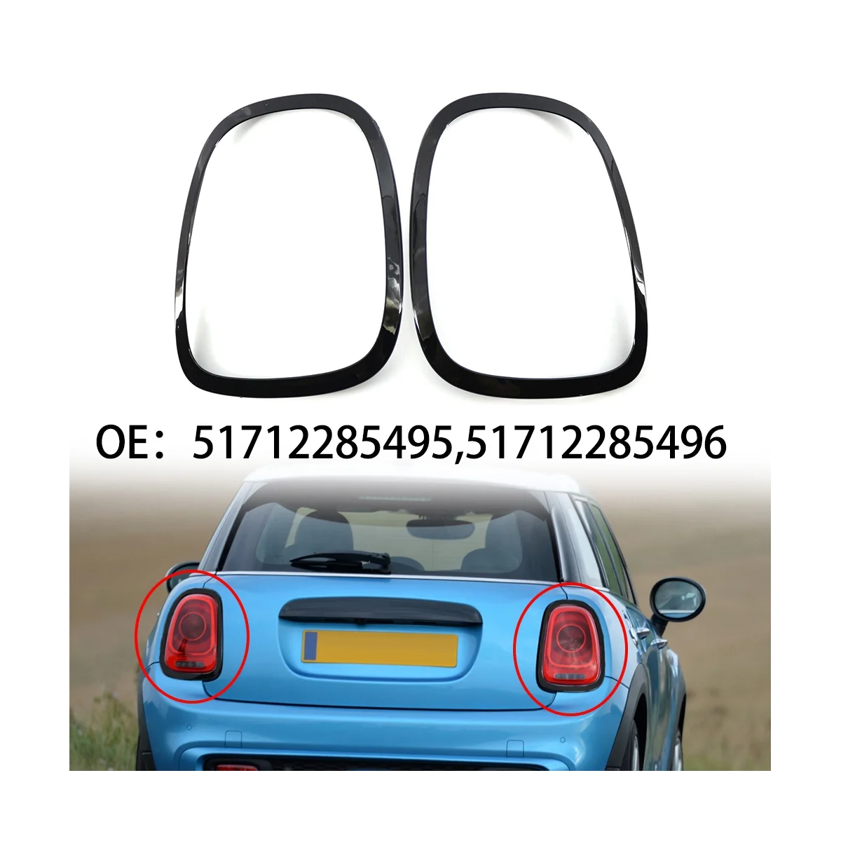 Большая рамка для фары, внешняя отделка для BMW Mini Cooper F55 F56 F57 2013-2017 51712285495
Большая рамка для фары, внешняя отделка для BMW Mini Cooper F55 F56 F57 2013-2017 51712285495