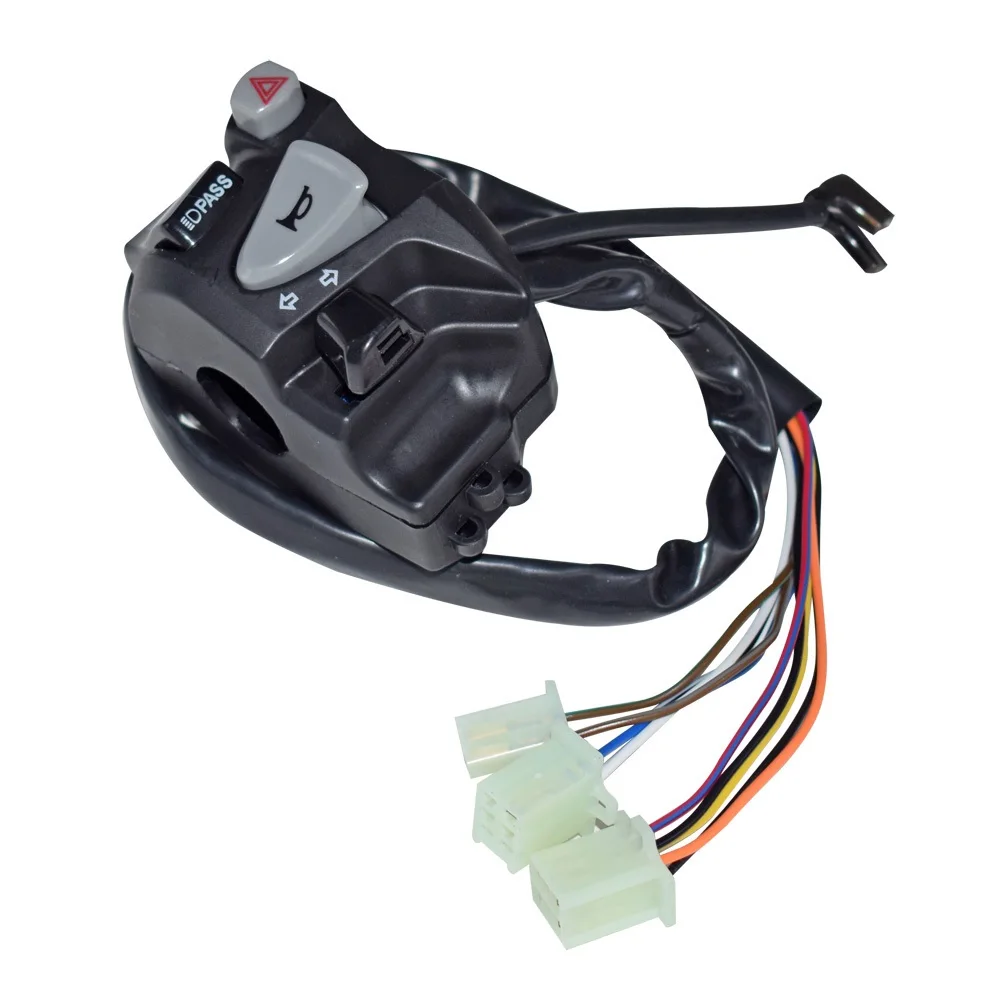 7/8" 22mm Motorcycle Handlebar Control Switches Headlight Turn Signal Switch Button Compatible with Honda Compatible with MSX
7/8" 22mm Motorcycle Handlebar Control Switches Headlight Turn Signal Switch Button Compatible with Honda Compatible with MSX