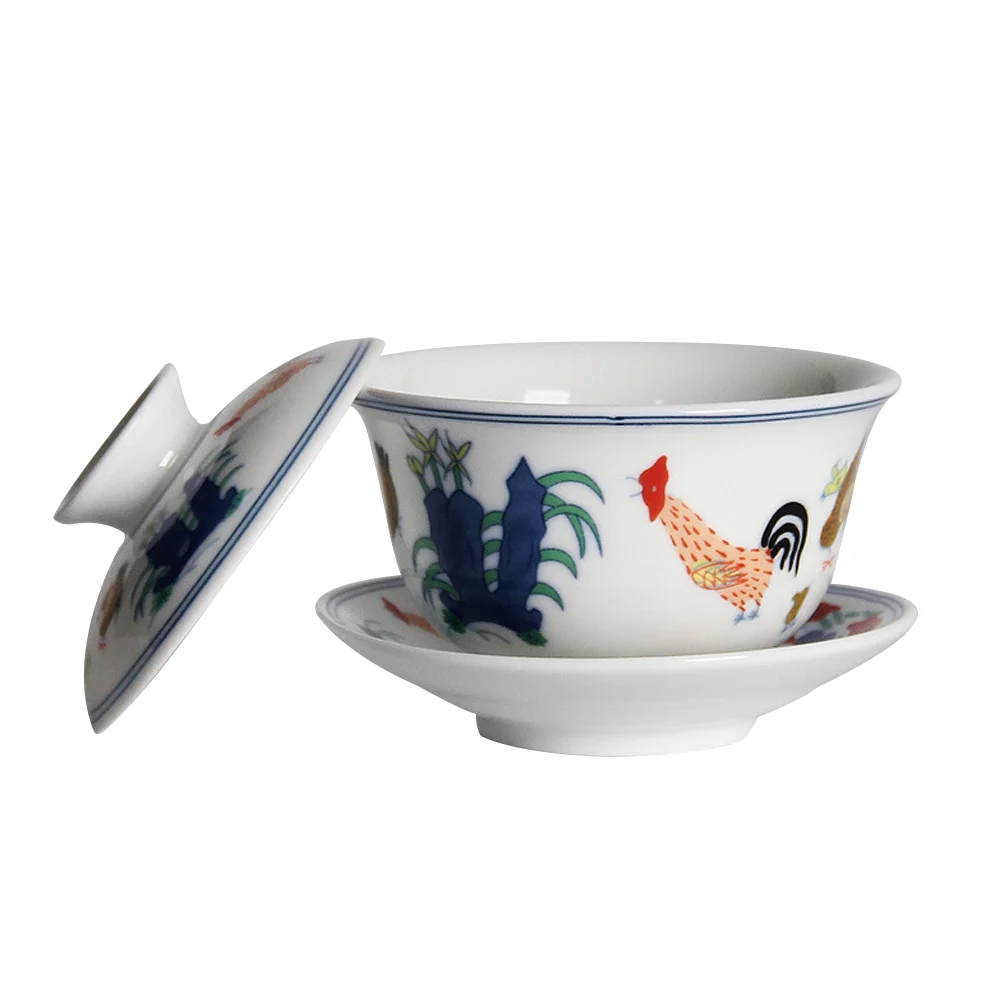 Chinese Tureen Vintage Decor Ceramic Kung Fu Tea Set Asian Decor Home Bubble Tea Bowl Decorate Tureen Tray Cup
Chinese Tureen Vintage Decor Ceramic Kung Fu Tea Set Asian Decor Home Bubble Tea Bowl Decorate Tureen Tray Cup