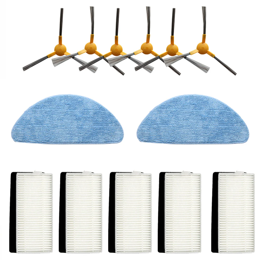 13pcs Side Brush Mop Kit For Tesvor X500 Pro/S6 For Mamibot EXVAC660 Robot Vacuum Cleaner Accessories Household Cleaning Tools
13pcs Side Brush Mop Kit For Tesvor X500 Pro/S6 For Mamibot EXVAC660 Robot Vacuum Cleaner Accessories Household Cleaning Tools