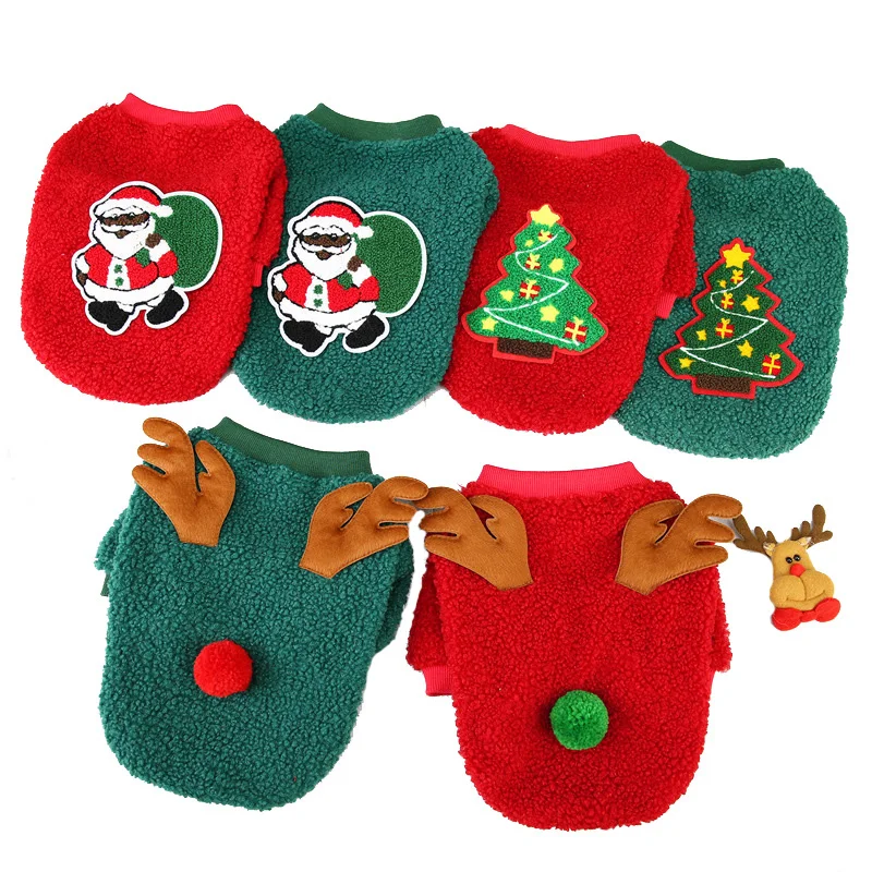 Christmas Dog Clothes Winter Warm Dogs Clothing For Puppy Cats Pullover Shirt Chihuahua Bulldog Costumes Pet Christmas Outfit
Christmas Dog Clothes Winter Warm Dogs Clothing For Puppy Cats Pullover Shirt Chihuahua Bulldog Costumes Pet Christmas Outfit