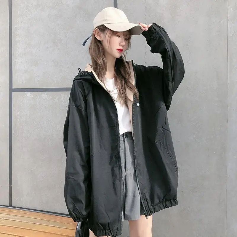 Hooded Jacket Woman Clothing Women Jackets for Women 2021 Goth Parkas Women's Autumn Coat Women"s Outerwear Harajuku Long Coats
Hooded Jacket Woman Clothing Women Jackets for Women 2021 Goth Parkas Women's Autumn Coat Women"s Outerwear Harajuku Long Coats
