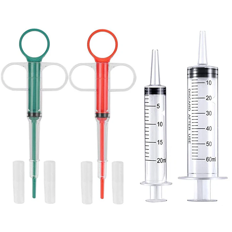 Pet Cat Pill Shooter Plastic Syringe with Measurement Oral Liquids Pet Measuring Syringes Pusher Pet Cats Dogs Medicine Feeder
Pet Cat Pill Shooter Plastic Syringe with Measurement Oral Liquids Pet Measuring Syringes Pusher Pet Cats Dogs Medicine Feeder