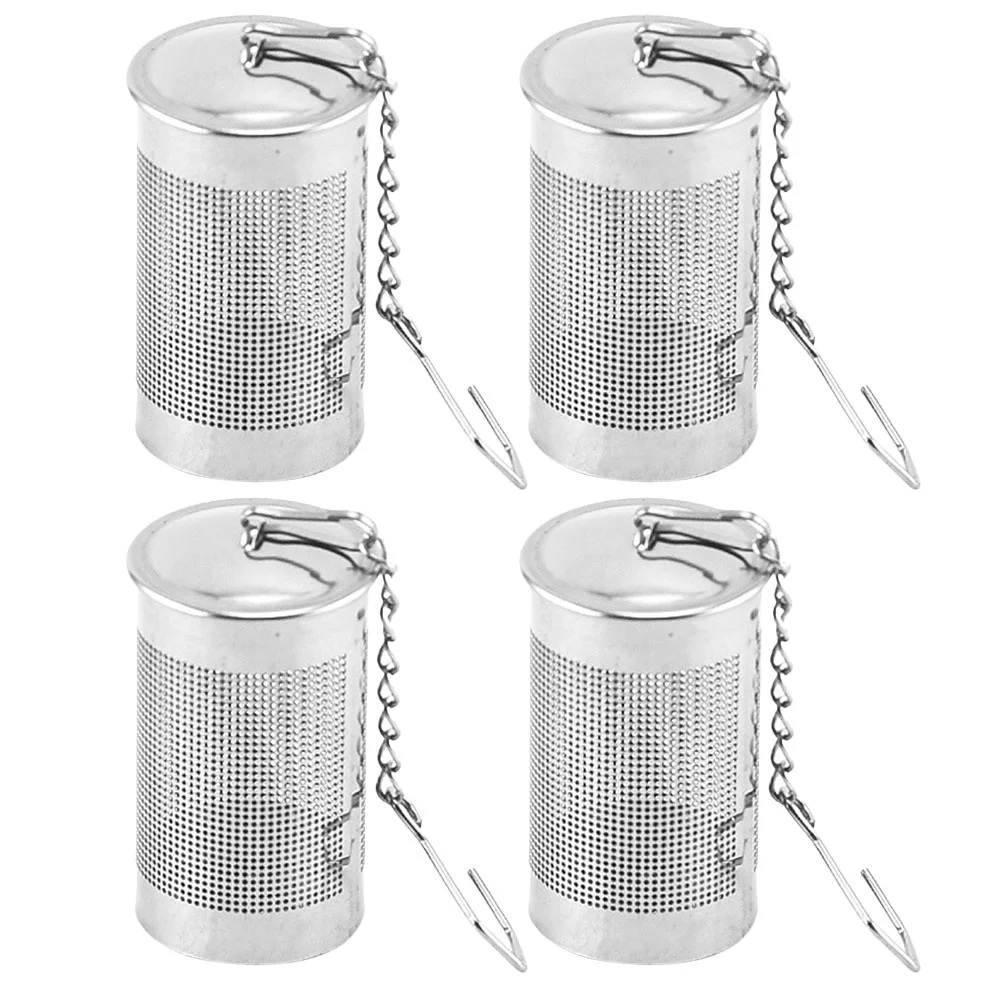 4pcs Tea Mesh Filter Stainless Steel Tea Leaf Strainer Multi-use Seasoning Infuser for Daily Use
4pcs Tea Mesh Filter Stainless Steel Tea Leaf Strainer Multi-use Seasoning Infuser for Daily Use