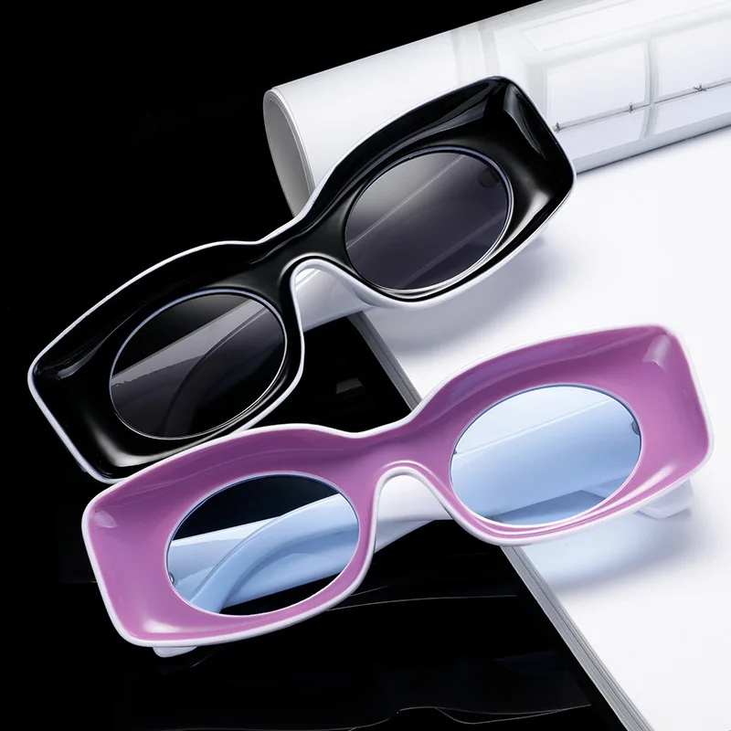 Men and Women with Funny Sunglasses Oval Frame Resin Lenses Fashion Sunglasses Multicolor Glasses High Quality
Men and Women with Funny Sunglasses Oval Frame Resin Lenses Fashion Sunglasses Multicolor Glasses High Quality