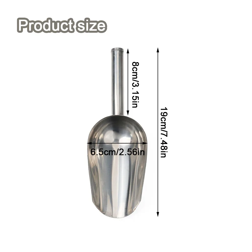 Candy 8/9/10/11\\\" Ice Scoops Tools Stainless Steel Home Kitchen Sugar Shovel Flour Dry Goods Party Bar Durable 1pcs
Candy 8/9/10/11\\\" Ice Scoops Tools Stainless Steel Home Kitchen Sugar Shovel Flour Dry Goods Party Bar Durable 1pcs