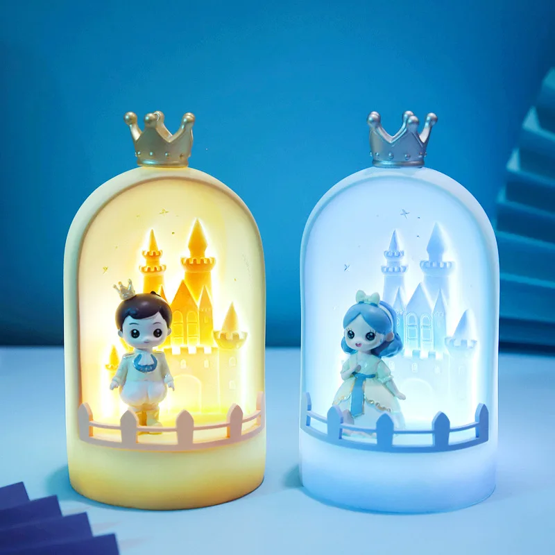 Creative Castle Prince Princess Miniatures Night Lights Children Gifts Children Room Decoration Crafts Home Decor Birthday Gifts
Creative Castle Prince Princess Miniatures Night Lights Children Gifts Children Room Decoration Crafts Home Decor Birthday Gifts
