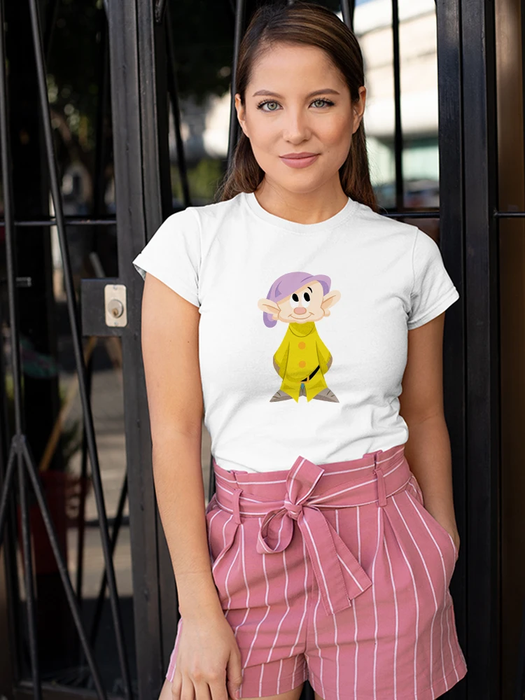 Disney Seven Dwarfs Cartoon Women T-shirt Cute Print Summer New Streetwear White Female Clothes Casual Shoort Sleeve Tops Tee
Disney Seven Dwarfs Cartoon Women T-shirt Cute Print Summer New Streetwear White Female Clothes Casual Shoort Sleeve Tops Tee