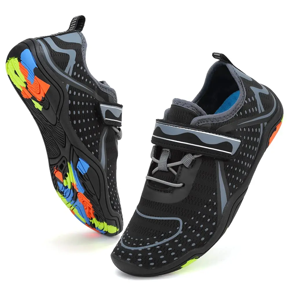 Boys & Girls Water Shoes Kids Lightweight Comfort Sole Easy Walking Athletic Slip on Aqua Sock(Toddler/Little Kid/Big Kid)
Boys & Girls Water Shoes Kids Lightweight Comfort Sole Easy Walking Athletic Slip on Aqua Sock(Toddler/Little Kid/Big Kid)