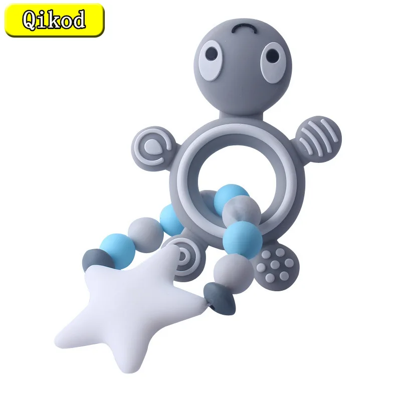 Tortoise Silicone Baby Pacifier Clip Pacifier Chain Holder Baby Rattles Teething Soother Chew Toy Pacifier
Tortoise Silicone Baby Pacifier Clip Pacifier Chain Holder Baby Rattles Teething Soother Chew Toy Pacifier
