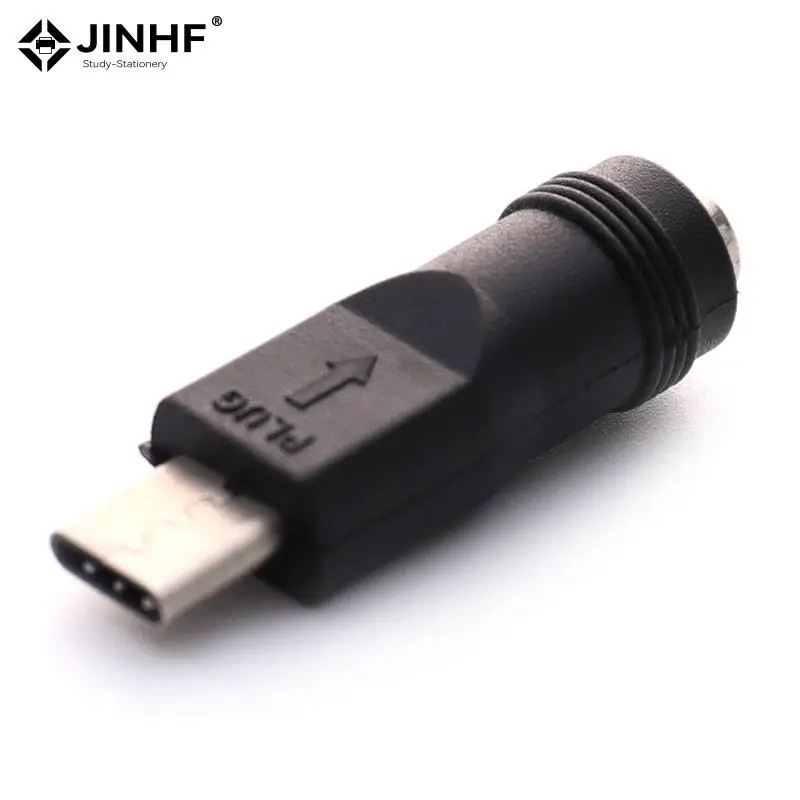 1Pc DC Power Adapter Connector Type-C USB Male To 5.5x2.1mm Female Jack Converter For Laptop Notebook PC Computer Phone Adapters
1Pc DC Power Adapter Connector Type-C USB Male To 5.5x2.1mm Female Jack Converter For Laptop Notebook PC Computer Phone Adapters