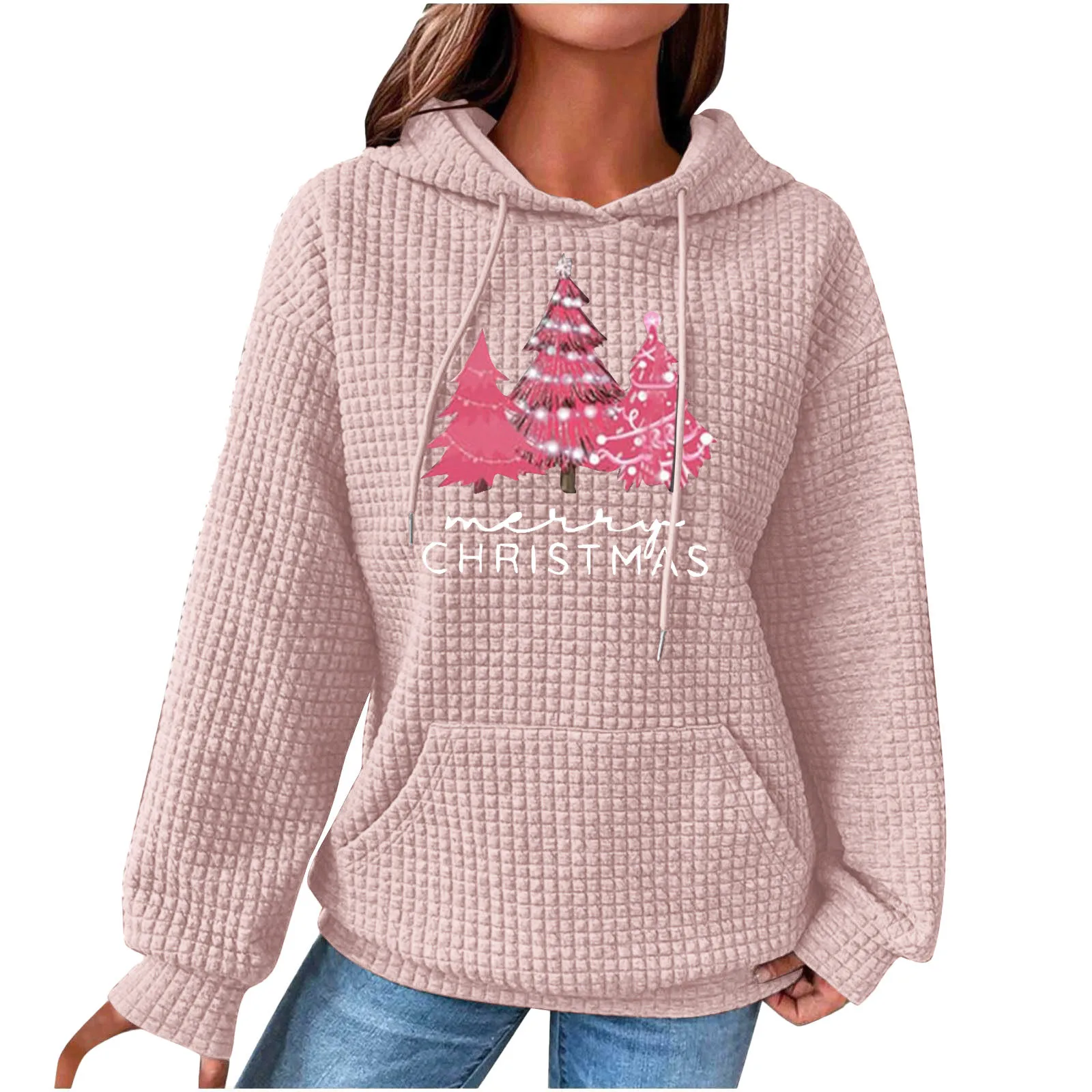 

Women Clothes Fashionable Hoodies Women Pullover Set Casual Long Sleeves Christmas Printed Women Sweatshirts Vintage 빅사이즈 여성의류