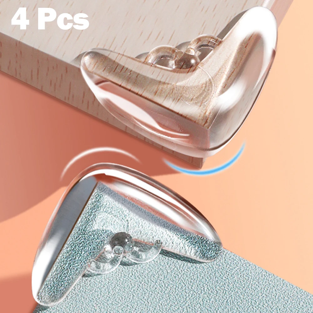 4pcs Silicone Corner Edge Furniture Protector Baby Safety Kids Desk Corner Edge Protection Cover Children Anticollision Guards
4pcs Silicone Corner Edge Furniture Protector Baby Safety Kids Desk Corner Edge Protection Cover Children Anticollision Guards