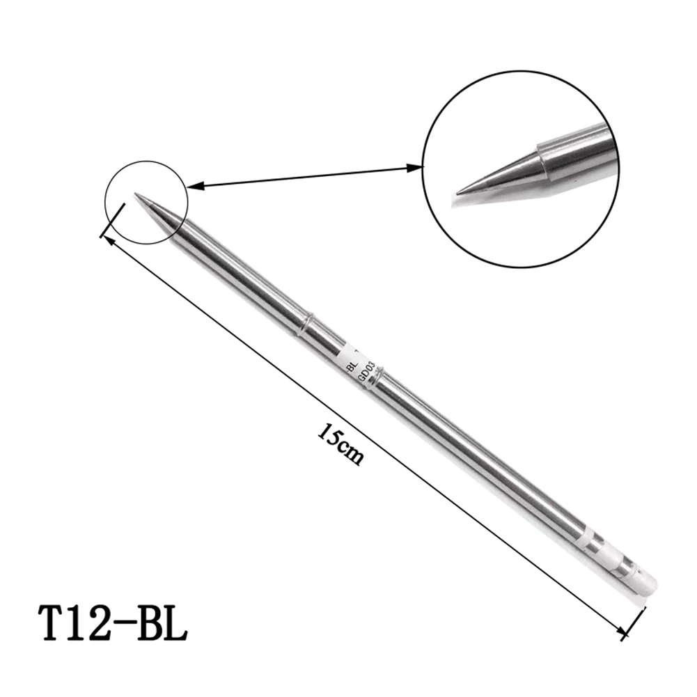5pcs T12 Soldering Iron Tips T12 Series Iron Tip For 950D 202 942 FX-9501 HAKKO912 FM-2027 2028 Soldering Station Welding Tool
5pcs T12 Soldering Iron Tips T12 Series Iron Tip For 950D 202 942 FX-9501 HAKKO912 FM-2027 2028 Soldering Station Welding Tool