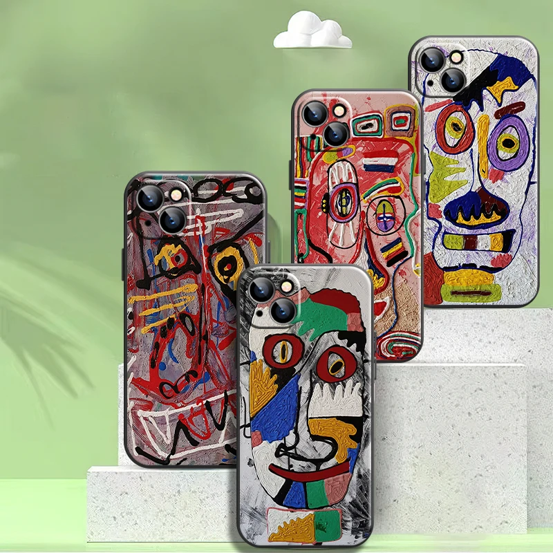 Abstract Art Graffiti Painting Phone Case For iPhone 13 12 11 Pro Max Mini X XR XS Max 5 6 6S 7 8 Plus Soft Back Liquid Silicon
Abstract Art Graffiti Painting Phone Case For iPhone 13 12 11 Pro Max Mini X XR XS Max 5 6 6S 7 8 Plus Soft Back Liquid Silicon