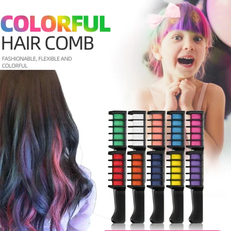 10pcs Hair Mascara Design Crayons for Hair Color Chalk for The Hair Color Temporary Blue Hair Dye with Comb Hair Dye Kit
10pcs Hair Mascara Design Crayons for Hair Color Chalk for The Hair Color Temporary Blue Hair Dye with Comb Hair Dye Kit
