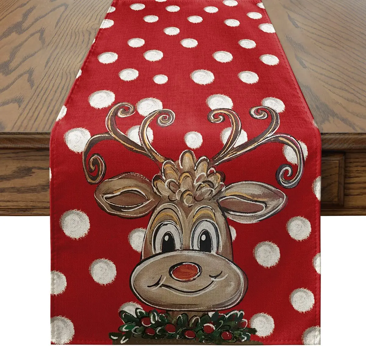 Cute Reindeer Christmas Table Runner Linen Santa Claus/Snowman Pattern Table Runners 2023 Newest Xmas Dining Table Decoration
Cute Reindeer Christmas Table Runner Linen Santa Claus/Snowman Pattern Table Runners 2023 Newest Xmas Dining Table Decoration