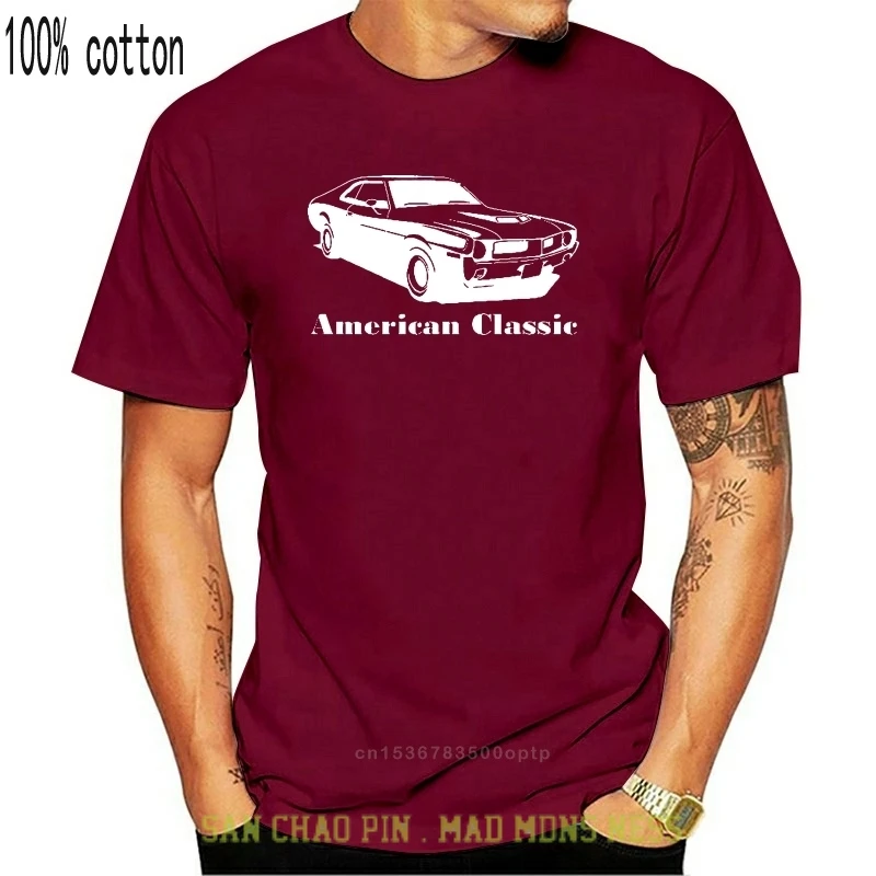 Мужская футболка американская классика AMC Javelin 1970-е AMX мышечная машина s футболка wo Men
Мужская футболка американская классика AMC Javelin 1970-е AMX мышечная машина s футболка wo Men