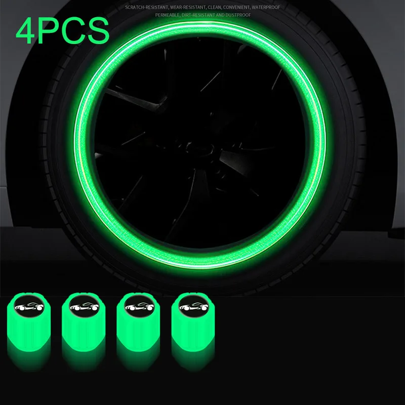 Luminous Valve Caps Fluorescent Red Night Glowing Car Motorcycle Bicycle Wheel Styling Tyre Hub Universal Cap Decor 4Pcs
Luminous Valve Caps Fluorescent Red Night Glowing Car Motorcycle Bicycle Wheel Styling Tyre Hub Universal Cap Decor 4Pcs