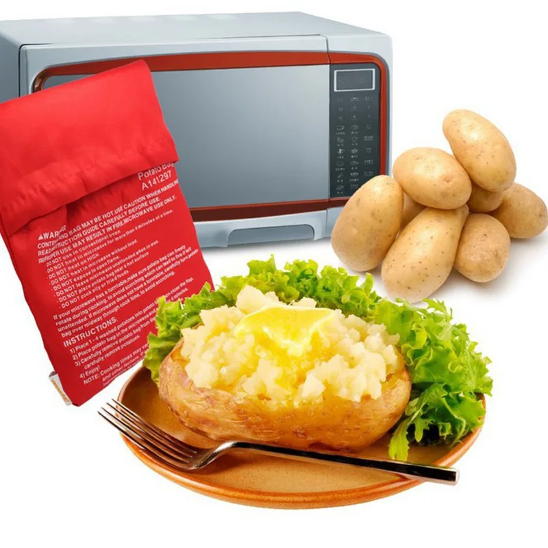 Hot Washable Potato Bag Microwave Oven Potato Bag Roasted Potatoes Microwave Oven Baking Bag Cooking Tool Kitchen Accessories
Hot Washable Potato Bag Microwave Oven Potato Bag Roasted Potatoes Microwave Oven Baking Bag Cooking Tool Kitchen Accessories