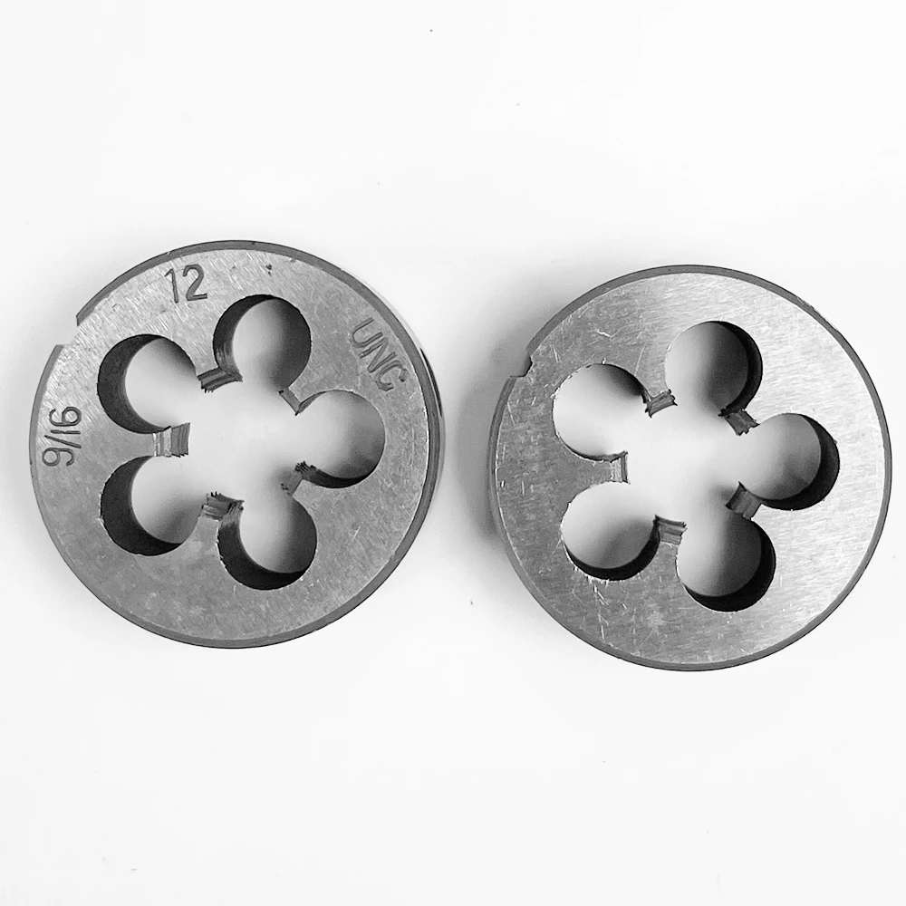 HUAZHICHUN Round dies 9/16"-12 UNC Metric Round Die, Alloy Steel Screw Thread Cutting Die
HUAZHICHUN Round dies 9/16"-12 UNC Metric Round Die, Alloy Steel Screw Thread Cutting Die