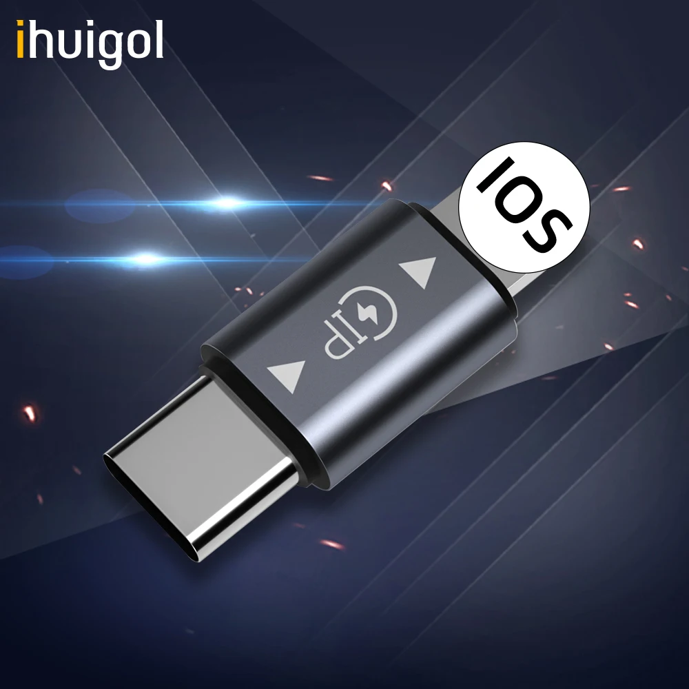 ihuigol USB C OTG Adapter Type C Male to Lighting Male for iPhone 11 12 Pro Max Mini Xs Converter Charging Data Type-C Convertor
ihuigol USB C OTG Adapter Type C Male to Lighting Male for iPhone 11 12 Pro Max Mini Xs Converter Charging Data Type-C Convertor