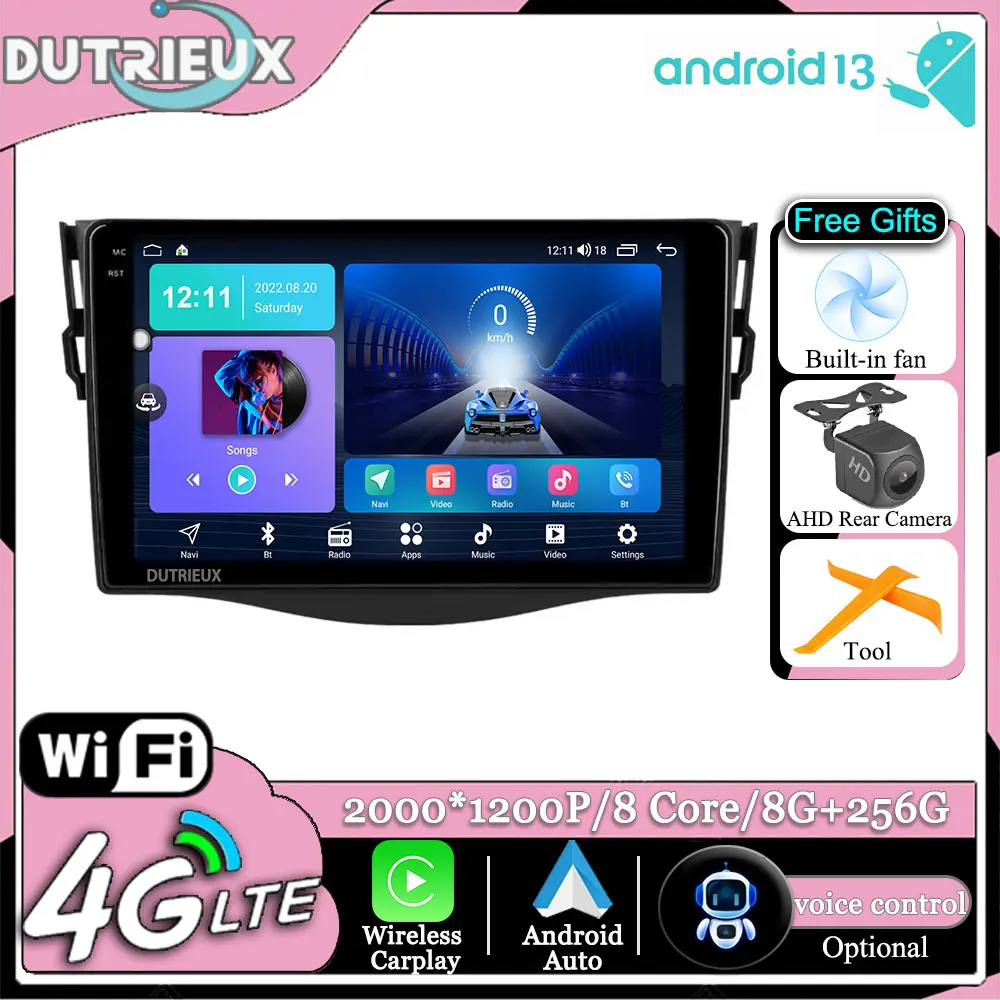 Android 13 для Toyota RAV4 3 XA30 2005 - 2016 Carplay мультимедийный монитор экран стерео радио видео плеер ТВ Автомобильный GPS навигатор
Android 13 для Toyota RAV4 3 XA30 2005 - 2016 Carplay мультимедийный монитор экран стерео радио видео плеер ТВ Автомобильный GPS навигатор