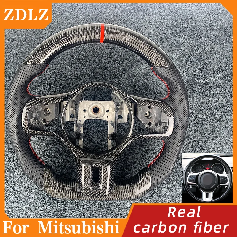 Carbon Fiber Steering Wheel FOR Mitsubishi LANCER EVOLUTION 10 2007 2008 2009 2010 Customized
Carbon Fiber Steering Wheel FOR Mitsubishi LANCER EVOLUTION 10 2007 2008 2009 2010 Customized